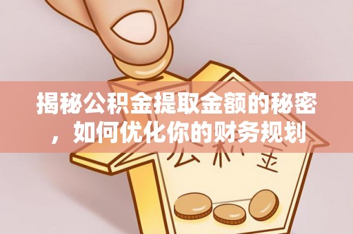 枞阳揭秘公积金提取金额的秘密，如何优化你的财务规划