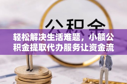 枞阳轻松解决生活难题，小额公积金提取代办服务让资金流动更便捷