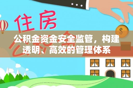 枞阳公积金资金安全监管，构建透明、高效的管理体系